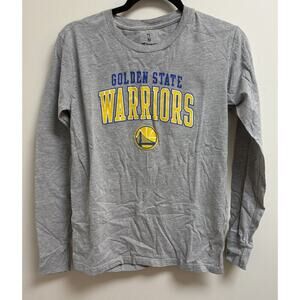 Fanatics Golden State Warriors NBA Long-Sleeve Shirt Youth XL Gray